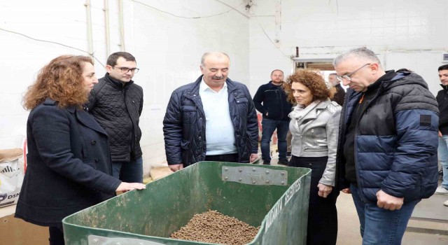 Mudanya Belediyesi kedi ve köpek maması üretimine başladı