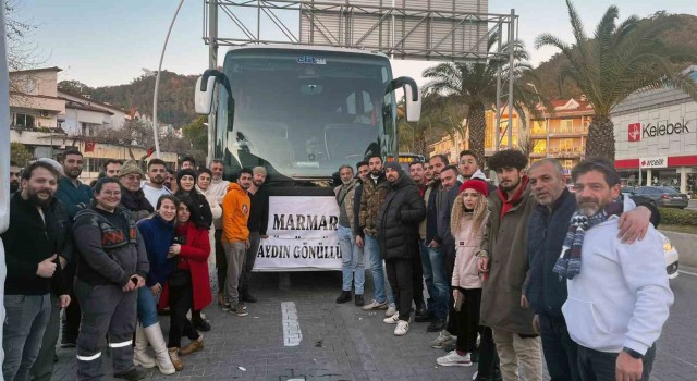 Muğla ADAK&SAR gönüllüleri deprem bölgesine hareket etti