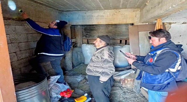 Muğla Büyükşehirden hasar tespit çalışmalarına destek