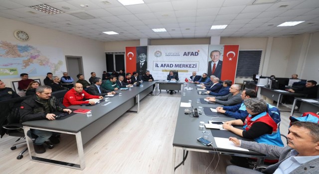 Muğla Valiliğinden değerlendirme toplantısı