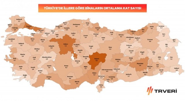 Muğlanın bina kat sayısı ortalaması 2,5 oldu