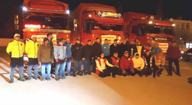 Muttan deprem bölgesine yardım seferberliği