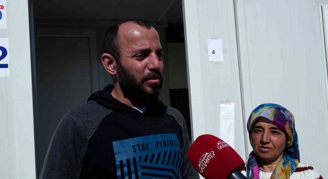 Nurdağındaki konteyner kente aileler yerleştiriliyor