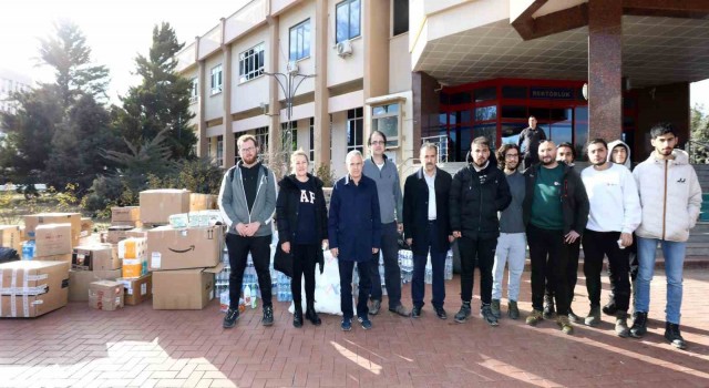 ODTÜden depremzedelere yardım
