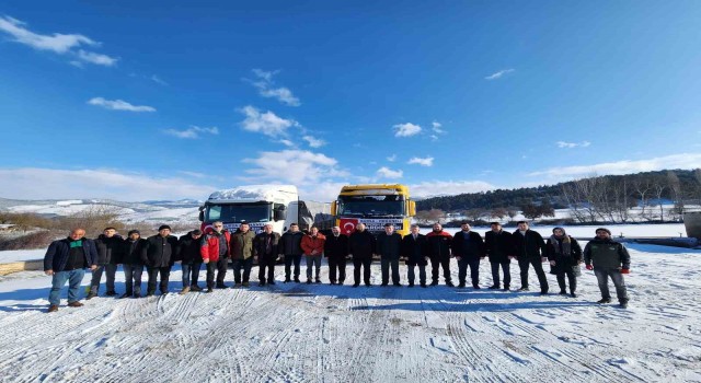 Orhanelide deprem bölgesine yardım seferberliği