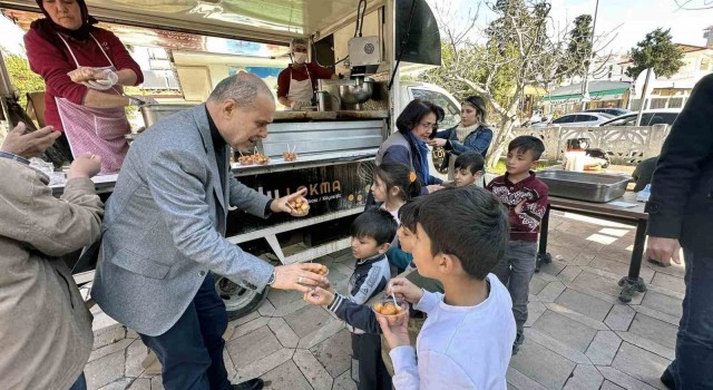 Ortacada vefat eden depremzedeler için lokma hayrı