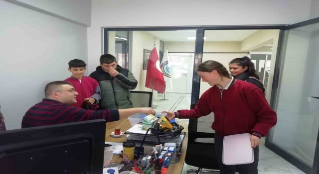 Ortaokul öğrencilerinden anlamlı çalışma