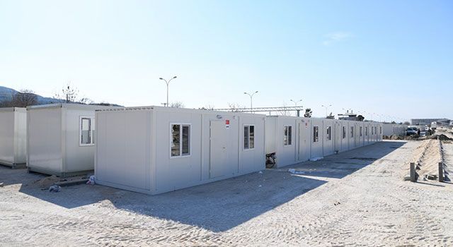 Osmaniye’de 122 dönüm alana Konteyner kent kuruluyor