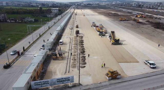 Osmaniyede konteyner evler kurulmaya başlandı