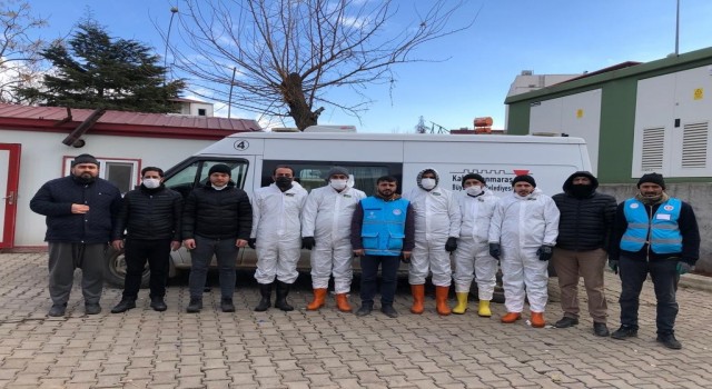 Özalp İlçe Müftülüğü 15 personel ile deprem bölgesinde