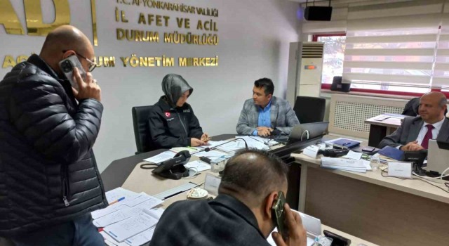 (ÖZEL) Afyonkarahisar ‘kriz koordinasyon merkezi kapılarını İHAya açtı
