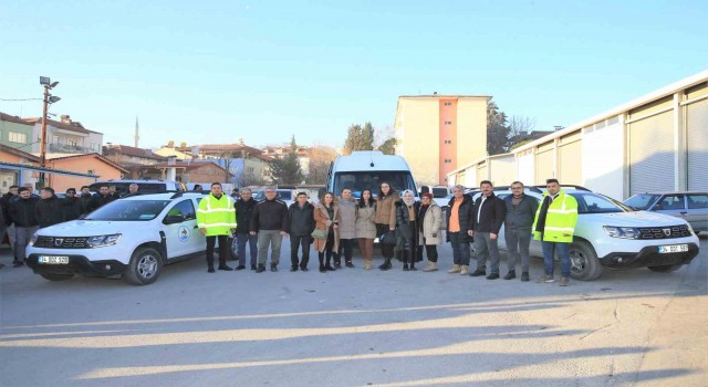 Pamukkale, hasar tespiti için 14 kişilik ekibini deprem bölgesine gönderdi