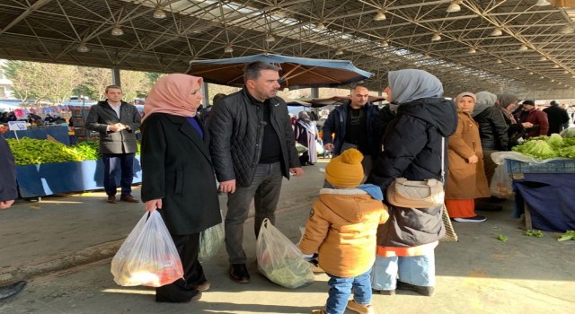 Pursaklar Belediyesinden ilçedeki afetzedelere ziyaret