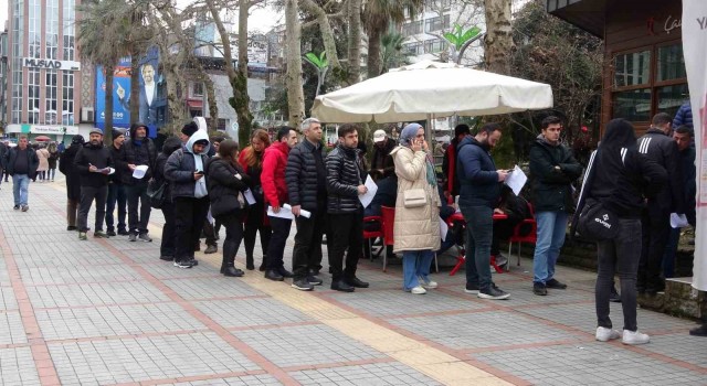 Rizede deprem bölgeleri için kan seferberliği