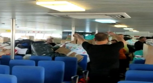 Rodostan Marmarise depremzedeler içim yardımlar sürüyor