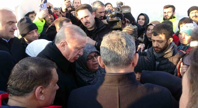 Rüyasında depremi gördüğünü Cumhurbaşkanına anlattı