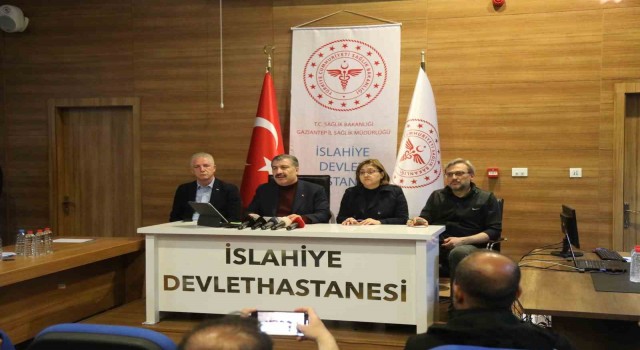 Sağlık Bakanı Kocadan Gaziantepte içme suyu açıklaması