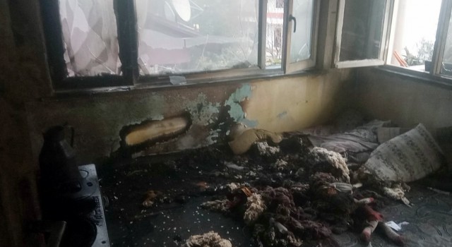 Sakaryada ev yangını