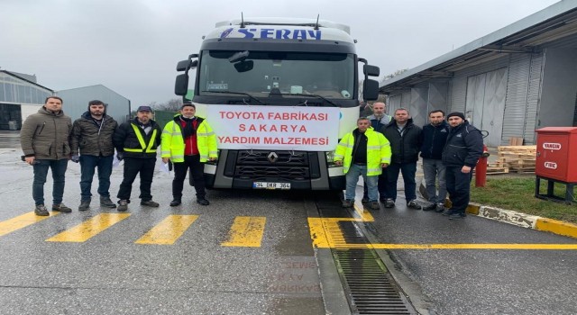 Sakaryadan deprem bölgesine yardımlar devam ediyor