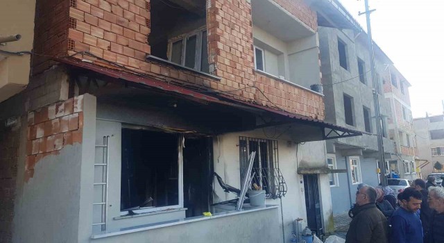 Samsunda sızıntı yapan tüp patladı