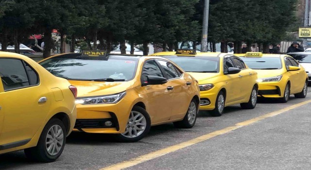 Samsunda taksi plakası ihalesi