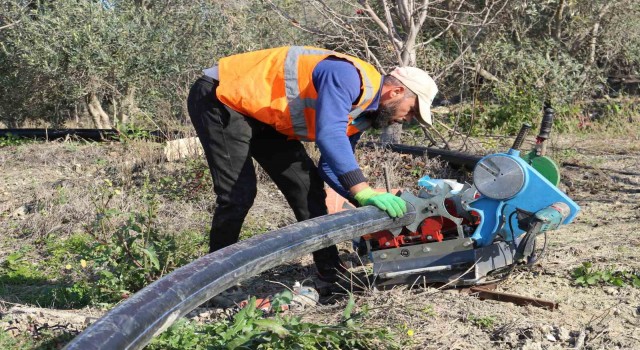 Serik, Şatırlı Mahallesinin yeni içme suyu hattı tamamlandı