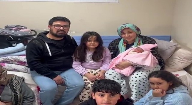 Sığındığı GASKİ tesislerinde doğurdu
