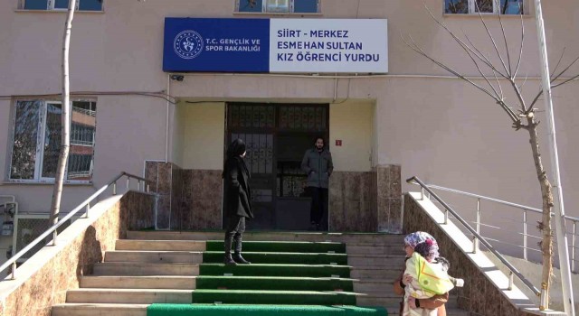 Siirt Valiliği 4 bin 137 depremzedeyi misafir ediyor