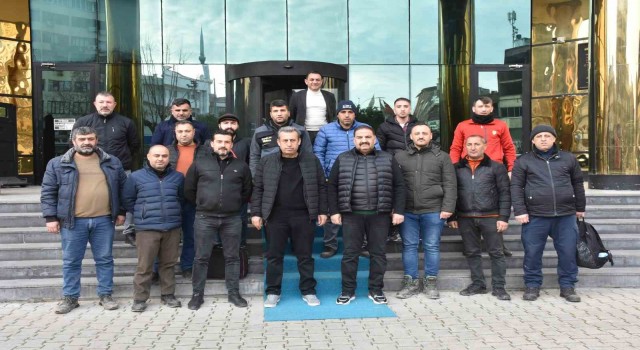 Siirtten Hataya şantiye desteği