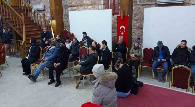 Silivriden deprem bölgesine kan bağışı