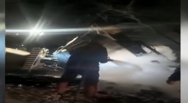 Sinopta ambar yangını