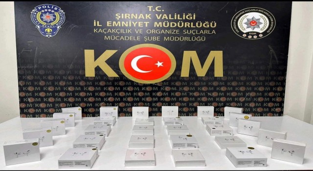 Şırnakta asayiş ve kaçakçılık operasyonu: 40 gözaltı