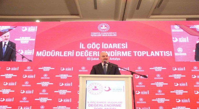 Soylu: Türkiyede 3 milyon 506 bin 784 Suriyeli var