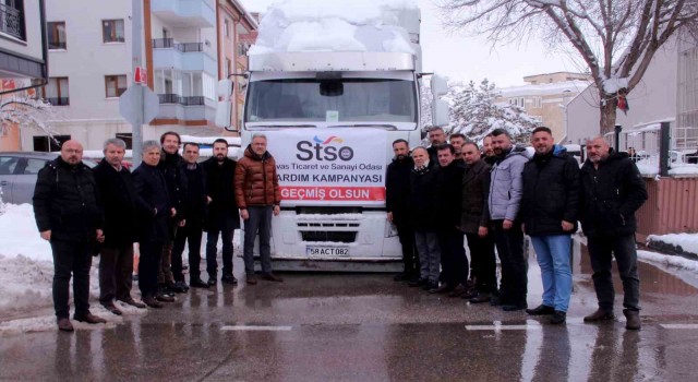 STSO ve STB den deprem bölgesine 2 tır ihtiyaç malzemesi