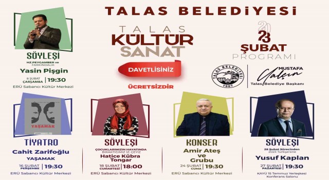 Şubatta da dolu dolu kültür sanat