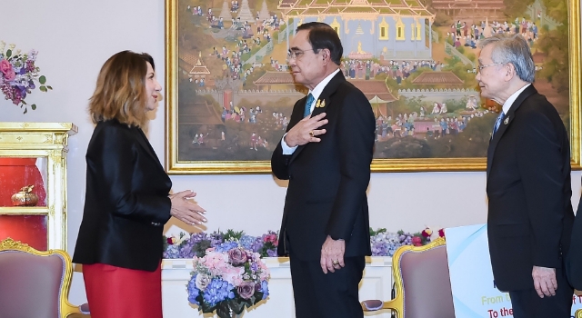Tayland Başbakanı Prayut'tan Türk Büyükelçiliğine ziyaret
