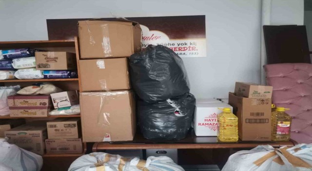Tekkeköyden afet bölgelerine yardım köprüsü