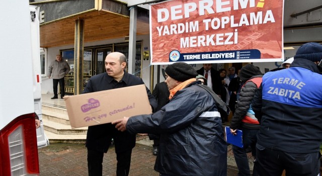 Terme depremzedeler için tek yürek