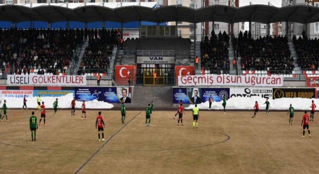 TFF 2. Lig: Vanspor FK: 1 - Adıyaman Spor FK: 0