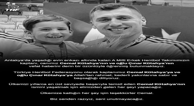 THF: Kaptanımız Cemal Kütahya ve oğlu Çınarı kaybettik