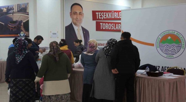 Toroslar Belediyesi tüm ekipleriyle depremzedelerin yanında