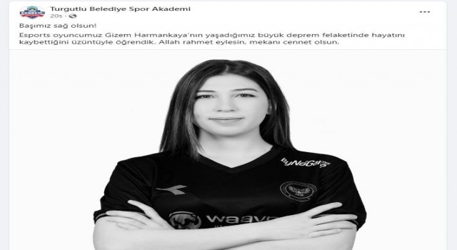 Turgutlu Belediyespor sporcusu depremde hayatını kaybetti