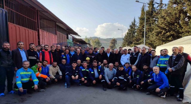 Türk-İş Genel Başkanı Ergün Atalay Hatayda temaslarda bulundu