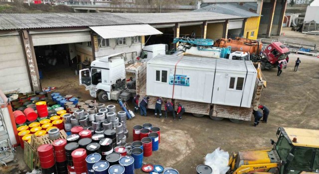 Türkoğlunun yaralarını Düzce Belediyesi sarıyor