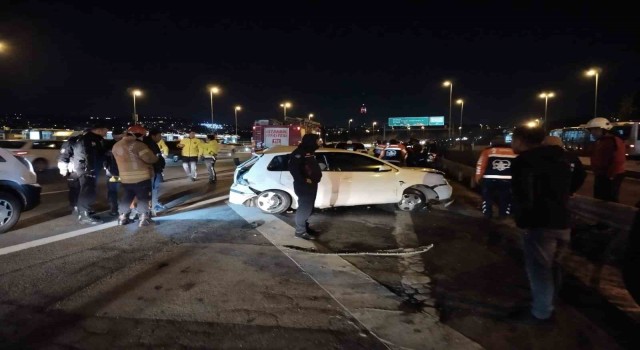 Üsküdarda trafik kazası: 1 yaralı
