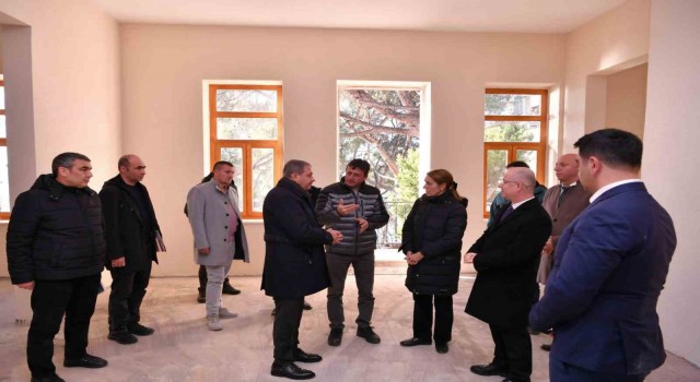 Vali Şıldak restorasyon çalışmalarını inceledi