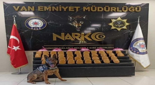Vanda 61 kilo uyuşturucu ele geçirildi