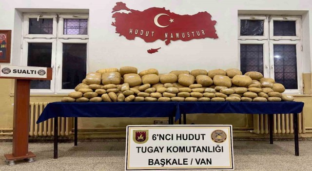 Vandaki arama tarama faaliyetinde 486 kilogram uyuşturucu madde ele geçirildi