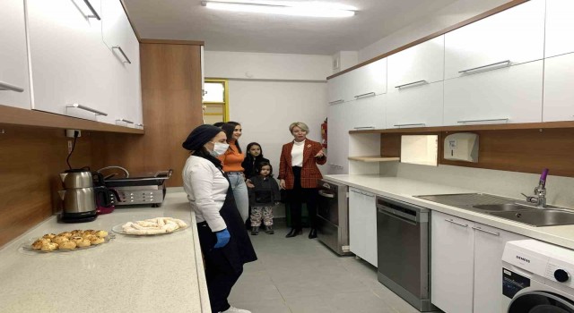 Veliler MEBin ücretsiz yemek uygulaması için yapılan hazırlıkları yerinde inceledi