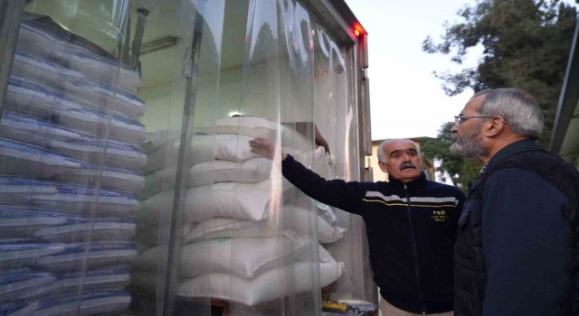 WFPden Tarsus Belediyesine depremzedeler için 160 ton gıda desteği